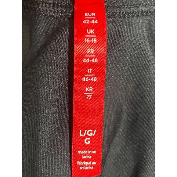 Spanx L/S Scoop Neck Bodysuit Classic Black Size Large - Picture 7 of 12